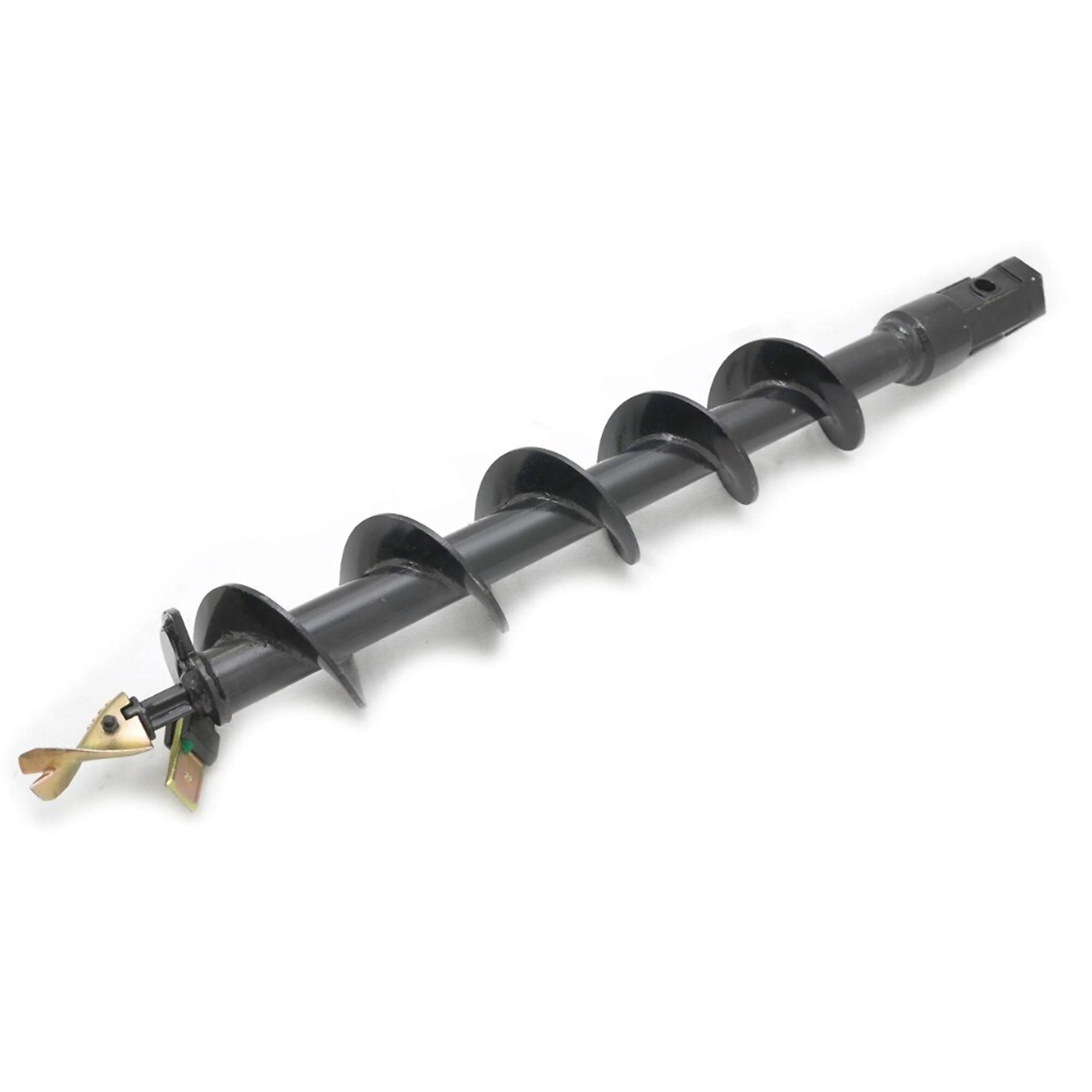 Tool-Tuff Industrial Duty Earth Auger, 6" Diameter, Hex Drive, Interchangeable Standard Edges, Model 23-018.